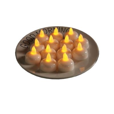 China Birthdays Tealight Candles Tealight Floating Flameless Flickering Candles Battery Operated Floating Tea Light Candles Electric Tea Light for sale