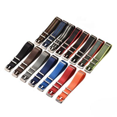 China Watch Band Beautifully Made 20mm 22mm NATO Watch Strap High Quality Watch Band Nylon Straps for sale