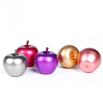 China Creative Aluminum Tea Container Gift Box Small Shape Tea Fruit Containers For Loose Leaf Tea for sale