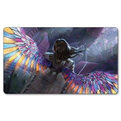 China Custom MTG Angel Playmat Amazon UK Sohappiness Rubber Customized Gaming Mats for sale