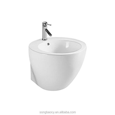 China Best Easy Clean C-305 Selling Traditional Wholesale Basin Bathroom Vanity Pedestal Sink for sale