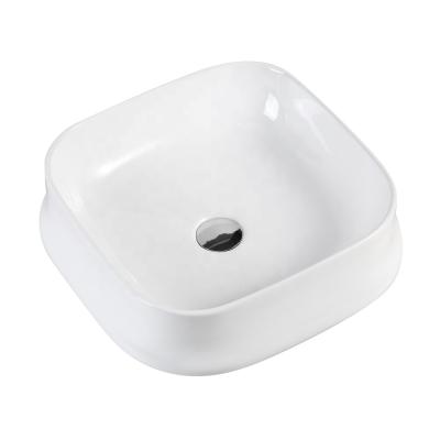 China Modern Shape Bathroom Wash Ceramic Hand Sink for sale