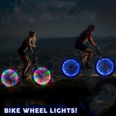 China Colorful RGB Bicycle Wheel Light SLT004 for sale