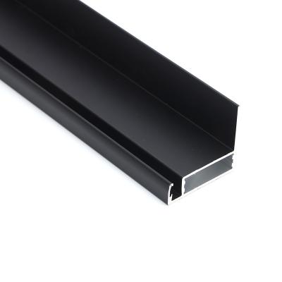 China High Temperature Resistance And Corrosion Resistance High Performance Oxidized Black Aluminum Profile Solar Border In China for sale