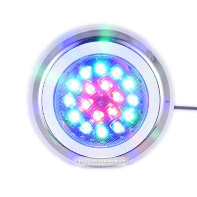 China China Factory Outlet Durable Par56 Ip68 Led Underwater Swimming Light With Longer Waterproof AC/DC12V Stainless Steel Led Pool Light for sale