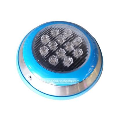 China IP68 Durable Wall Mounted Par56 12v 12w Stainless Steel Underwater Warm White Led Swimming Pool Light for sale