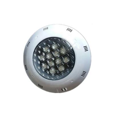 China IP68 Swimming Pool ABS Plastic Material Par56 15w 12v Underwater Wall Mounted Cool White Led Pool Lights for sale