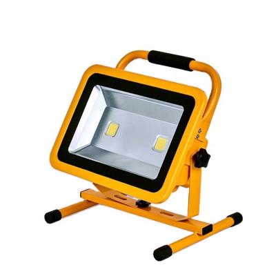 China 2021Factory Direct Sales Portable Outdoor Waterproof 100W Portable Cob Led Flood Light for sale