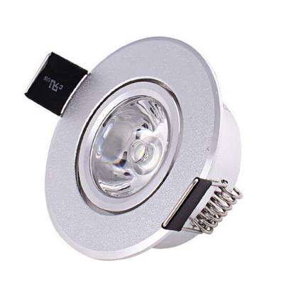 China Adjustable Light Direction 1W 6000K 3000K Adjustable Mini LED Downlight for sale