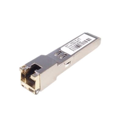 China Compatible Module Gigabit RJ45 SFP Module 1000Mbps SFP Copper RJ45 SFP Optical Transceiver Module For Cisc0/Mikrotik Ethernet Switch for sale