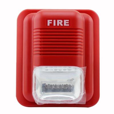 China Direct Fire Factory Fire Protection Products LED Sound And Light Alarm DC 24V Great Decibels For Fire Alarm Reminder for sale