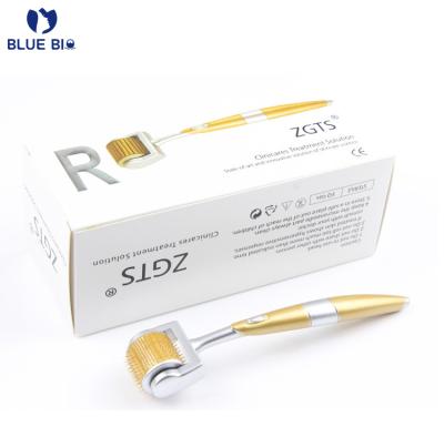 China Professional Titanium Anti-Puffiness Derma Roller 192 Needles Microneedle For Face Care And Hair Loss Treatment for sale