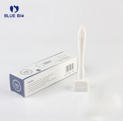 China Anti-puffiness Adjustable Microneedling Medical Grade Derma Roller 140 Pin Needle Titanium Dermaroller for sale