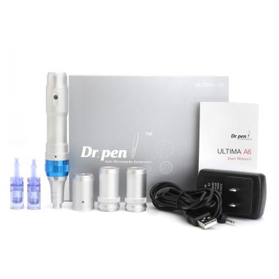 China Skin Rejuvenation CE Certification Stimulate Hair Growth Dr. a6 pen derma roller automatic therapy system for skin for sale