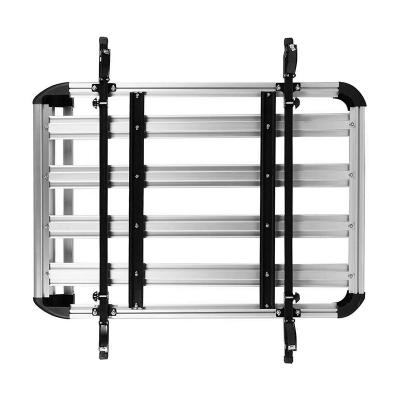 China Install Universal 63*39.4inch Aluminum Silver Top Rack 4x4 Bundle Material Origin Carry for sale