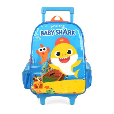 China Other good quality waterproof cartoon trolley backpack kids school bag for kids for sale