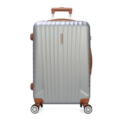 China ABS Trolley Suitcase Set 3 Carry On Hand Cabin Traveling Case Luggage Bags for sale