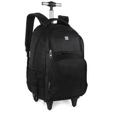 China Other Custom Travel School Trolley Laptop Bag Backpack With Wheel for sale