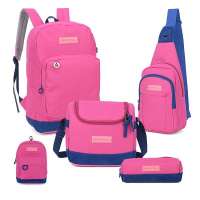 China Bast Girls Sport Casual Backpack For Laptop Promotion Good Quality Leisure Polyester for sale