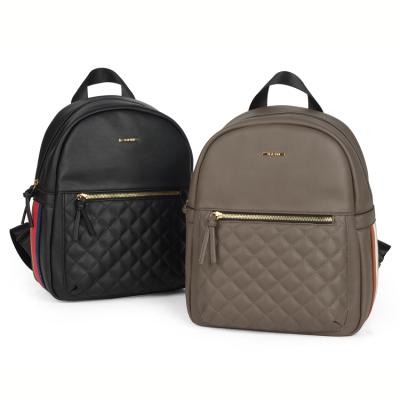 China New Arrival Fashion Comfortable High Quality Designers Style Large Black Woman Backpack for sale