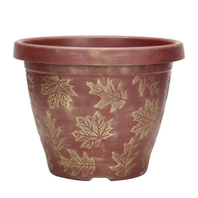 China American style plant 10 inch round shape plastic garden planter for out door use for sale