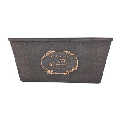 China Europe New Arrival Personalized Fashionable Home Decoration Planter Custom Plastic Square Pot for sale