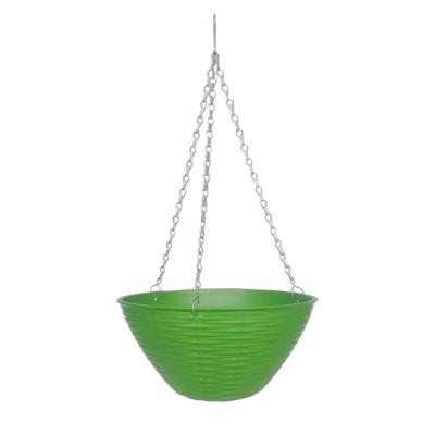 China CLASSIC Plant 12inch Rattan Hanging Basket For Out Door Use for sale