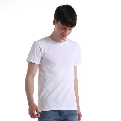 China Hot Sale Anti-Wrinkle Amazon Classic Regular Hort Sleeve Heavyweight Tagless Crewneck T-shirt Boy T-Shirt for sale