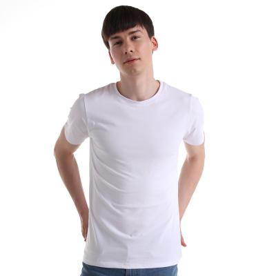 China Econimical Anti-Wrinkle Customized T-shirt Men's Short Sleeve Heavy Basic Crewneck Summer T-Shirts T-Shirts for sale