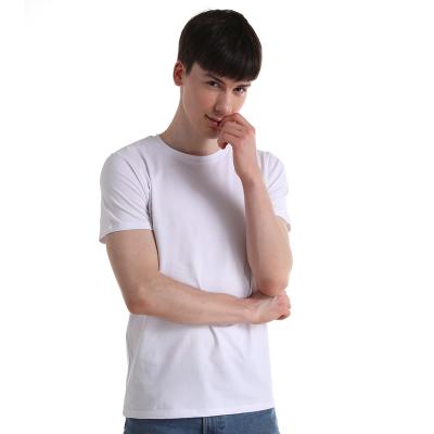 China Anti-Wrinkle Multiple Colors Tagless Comfort Crew Soft T-shirt Wicks Away Moisture Oversized T-Shirts For Men for sale