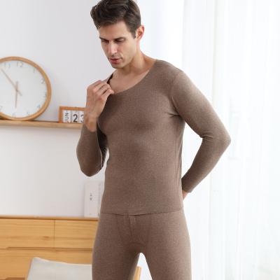 China Warm Adult Men Thermal Winter Base Layer Long Johns Set Seamless Thermo Underwear for sale