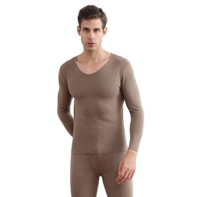 China Cotton Thermal Comfortable Underwear Long Thermal Underwear For Men Two Piece Thermal Underwear for sale