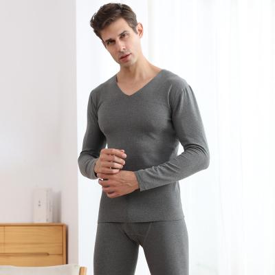 China Factory Price 95% Polyester Thermal Cotton Fiber 5% Unisex Thick Thermal Underwear for sale