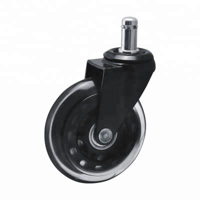 China Heavy Loading Heavy Duty Office Chair Silicone Ball Swivel Caster Wheel for sale