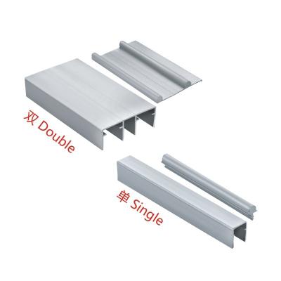 China High Quality Modern Magnalium Double Door Track Sliding Door Track for sale