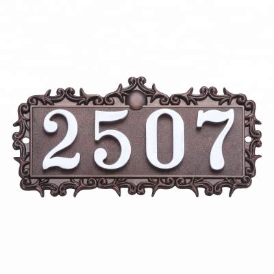 China Traditional luxurious door numbers for sale