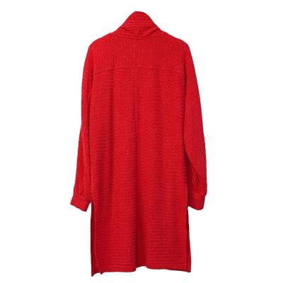 China Anti-pilling women plus size sweater top OEM customization long sleeve outerwear customization for sale