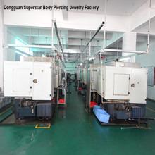 Verified China supplier - Dongguan Superstar Body Piercing Jewelry Factory