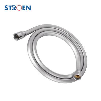 China Stroen Square Bathroom Hose Jet Bidet Hose Modern High Pressure Fancy Silver Shower Hose for sale