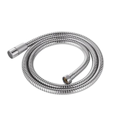 China Household Modern Bathroom QiangYing Stainless Steel Chrome Plated With Spray Hand Shower Hose Tube for sale