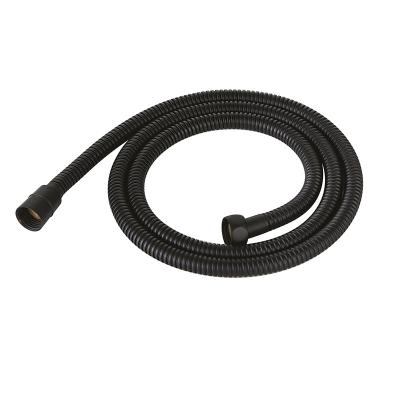 China Modern Durable Stainless Steel Matte Black Bathroom Toilet Shower Head Shower Hose for sale