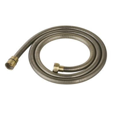 China QiangYing Bathroom Stainless Steel Shower Hose Modern Classic Green Bronze Luxury Series for sale