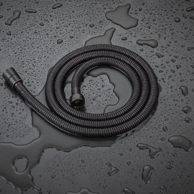 China Modern QiangYing Oil Rubbed Bronze Luxury Bathroom Stainless Steel Shower Head Shower Hose for sale