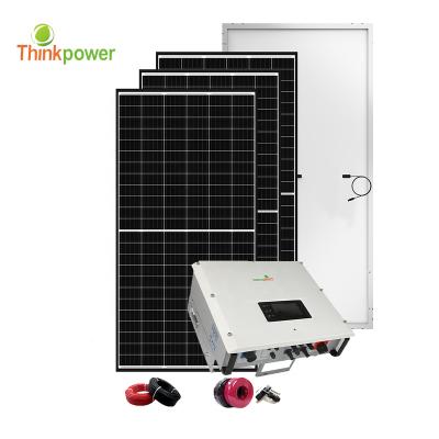 China Grid Tie Solar System Thinkpower 5 Years Warranty AC Wired Solar Inverter 80kw for sale