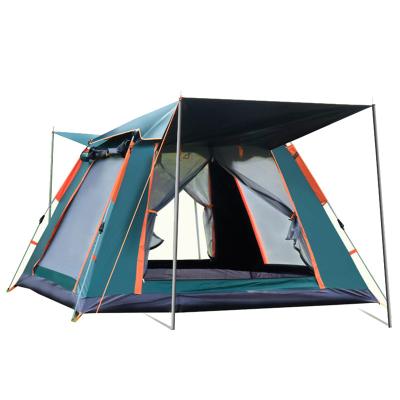 China Breathable Suitable for Large Family Camping Tent Outdoor Beach Shading Portable Quick Loading and Unloading Multi-person Tent for sale