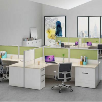 China Company Staff Working Area Project Workstation Office Desk And Partition for sale