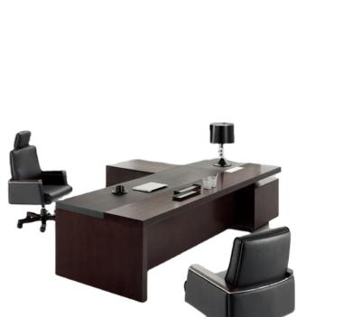 China Solid Wood Luxury office furniture good quality executive desk boss desk for sale