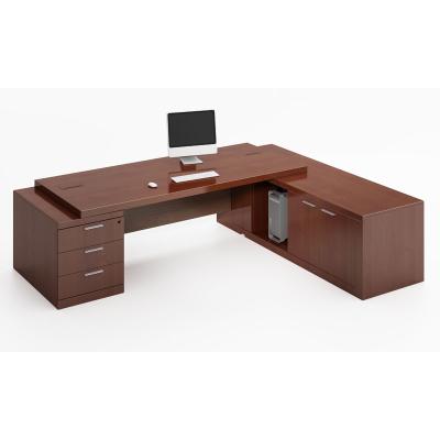 China Office furniture chairman table MDF office table executive desk for sale