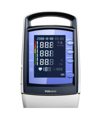 China Extra large display Automatic Blood Pressure Monitor with printer attached for sale