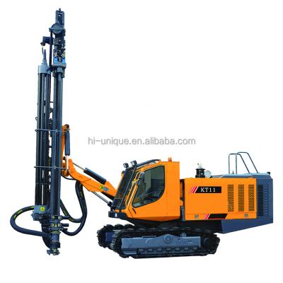 China Geological Destoning Machine 17bar DTH Powerful Blow Drill Rig For Gold Mine / Quarry for sale